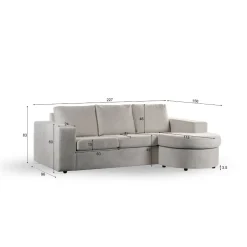 HUUS Hoekbanken|Zitbanken*Bank Roos