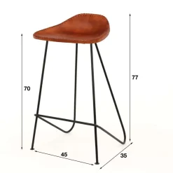 HUUS Barkrukken|Barstoelen*Barstoel Paddy (per 4 stuks)