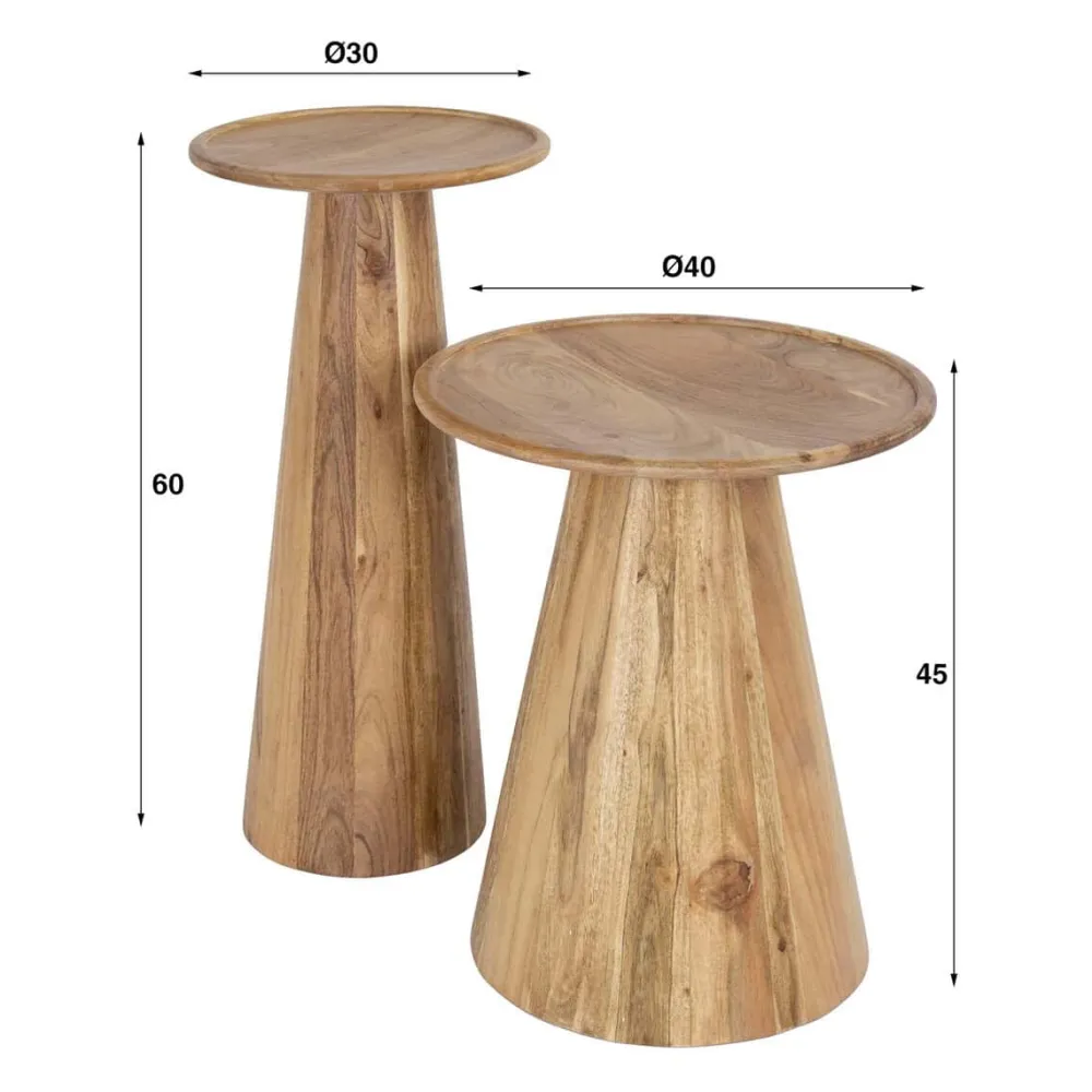 HUUS Bijzettafels*Bijzettafel Shane