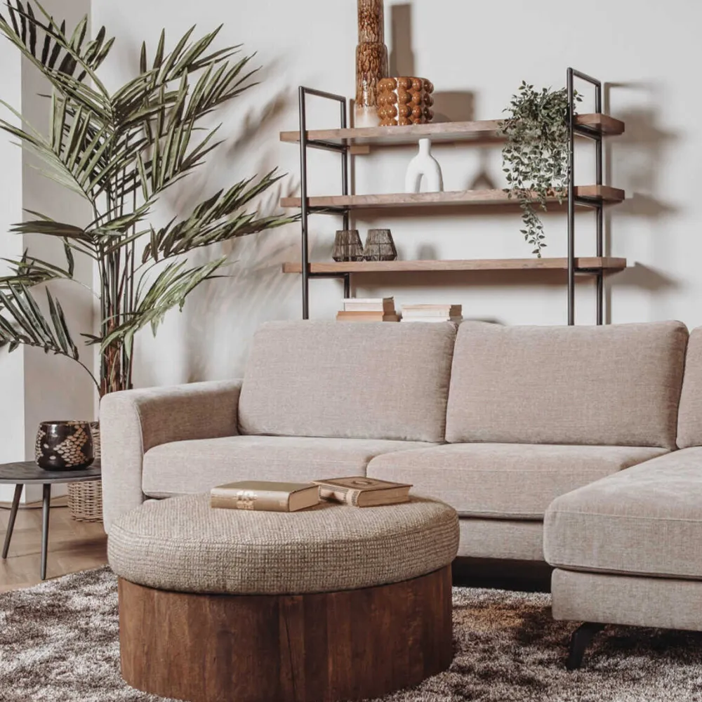 HUUS Opbergkasten|Boekenkasten*Boekenkast Taviano – 140cm