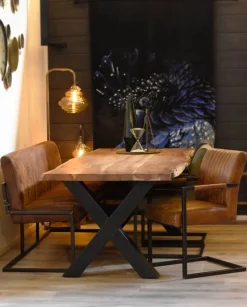 HUUS Eettafels*Boomstamtafel Live Edge