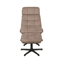 HUUS Draaifauteuil*Draaifauteuil Alvar + Hocker