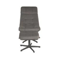 HUUS Draaifauteuil*Draaifauteuil Alvar + Hocker