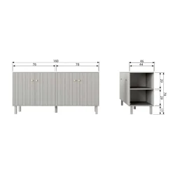 HUUS Dressoirs*Dressoir Madu