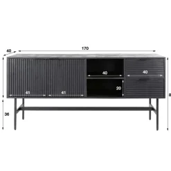 HUUS Dressoirs*Dressoir Mario