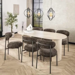 HUUS Eetkamerstoelen*Eetkamerstoel Anouk (per 2 stuks)