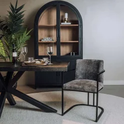 HUUS Eetkamerstoelen*Eetkamerstoel Archi – met armleuning