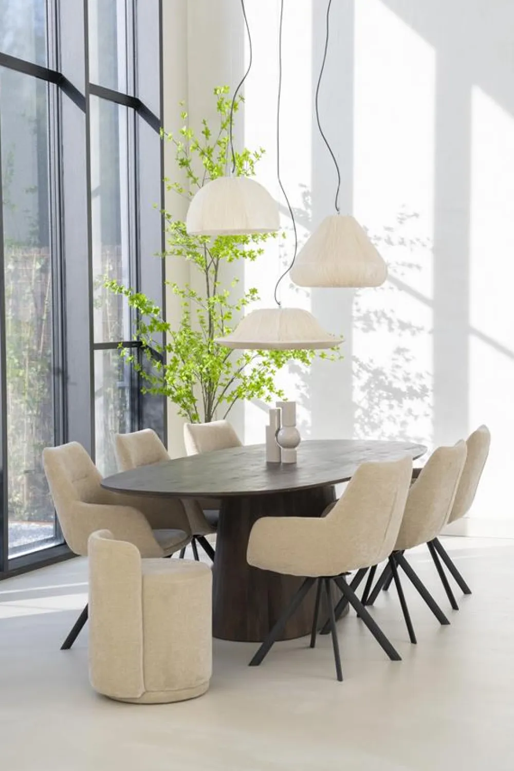 HUUS Eetkamerstoelen*Eetkamerstoel Bliss met armleuning (per 2 stuks)