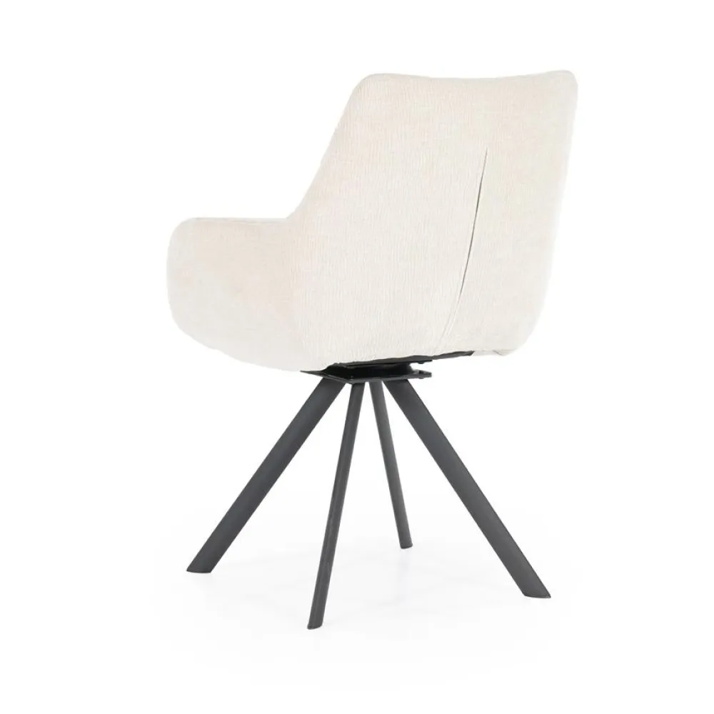 HUUS Eetkamerstoelen*Eetkamerstoel Bliss met armleuning (per 2 stuks)