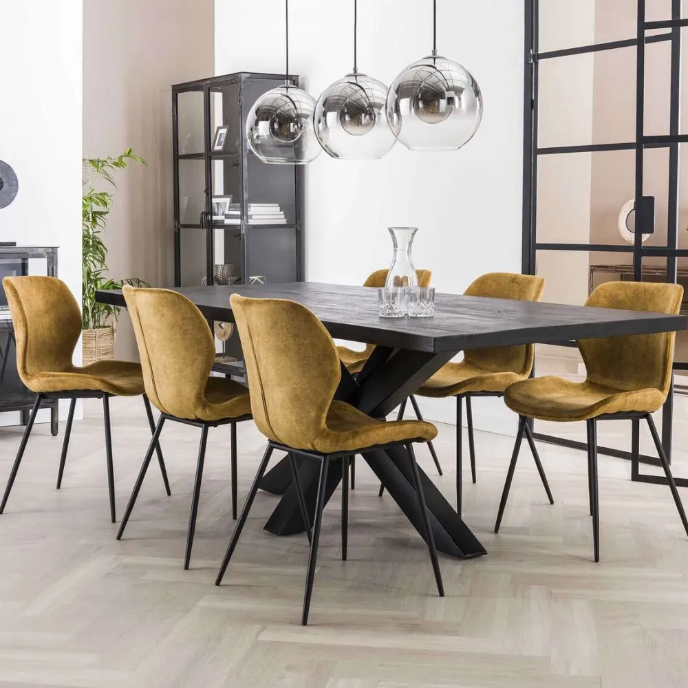 HUUS Eetkamerstoelen*Eetkamerstoel Danny (per 4 stuks)