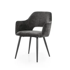 HUUS Eetkamerstoelen*Eetkamerstoel Esmee met armleuning