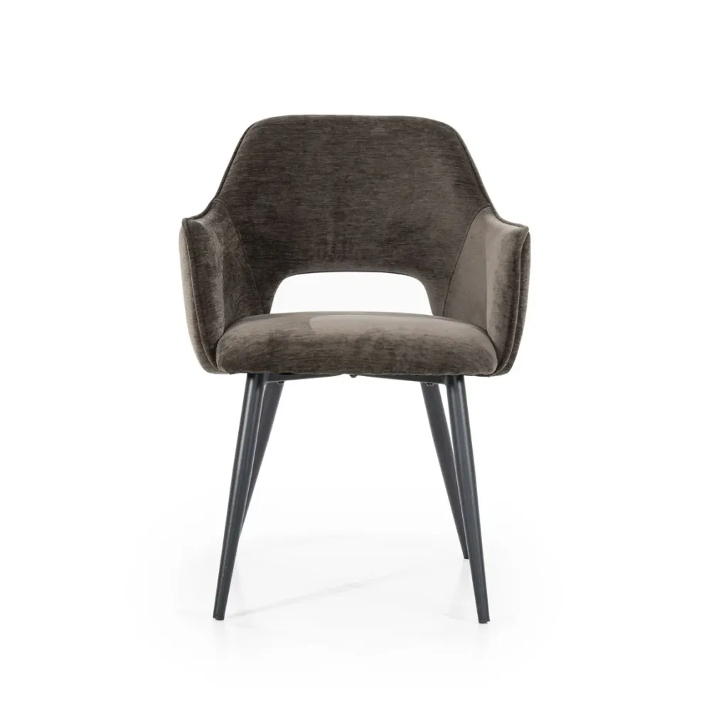 HUUS Eetkamerstoelen*Eetkamerstoel Esmee met armleuning