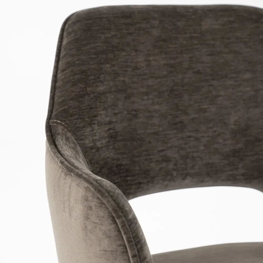 HUUS Eetkamerstoelen*Eetkamerstoel Esmee met armleuning