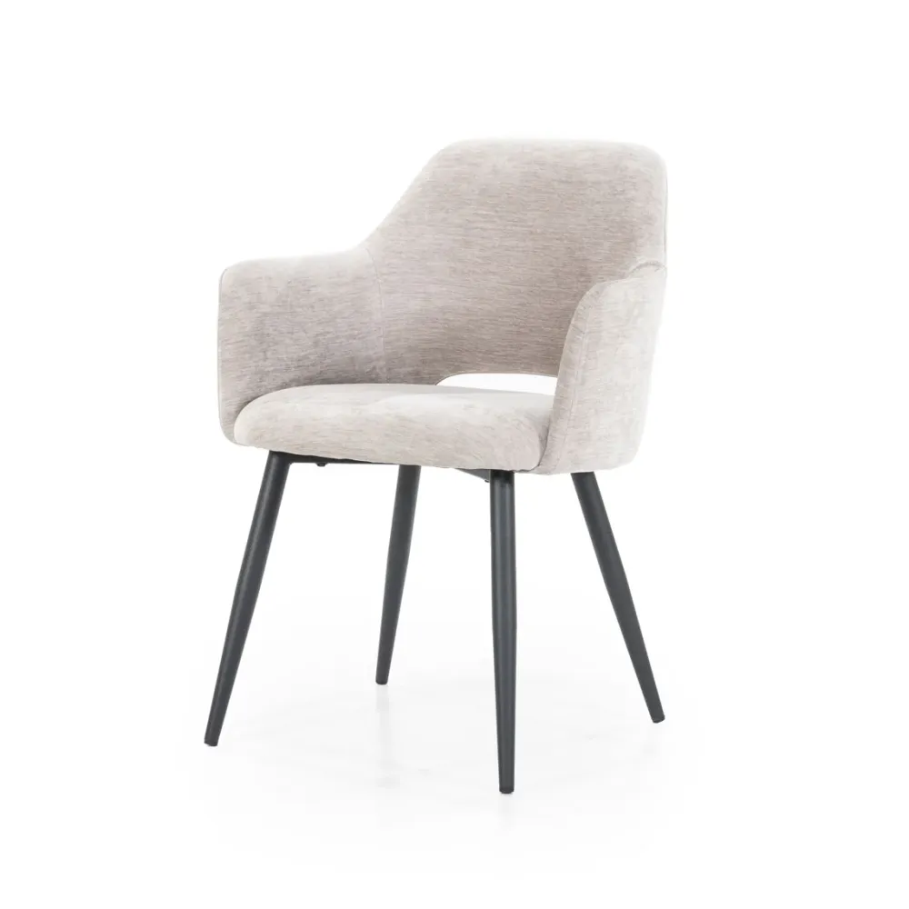 HUUS Eetkamerstoelen*Eetkamerstoel Esmee met armleuning