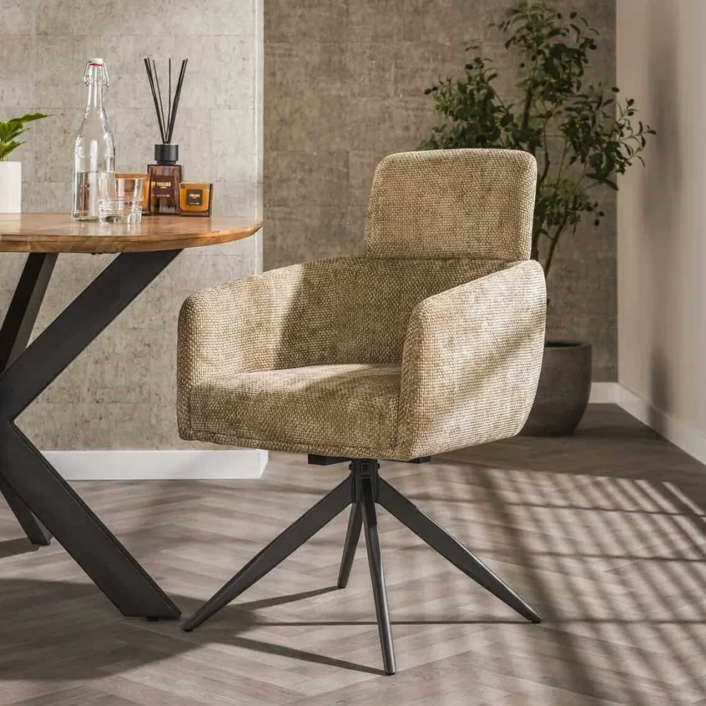 HUUS Eetkamerstoelen*Eetkamerstoel Harrie (per 2 stuks)