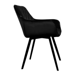 HUUS Eetkamerstoelen*Eetkamerstoel Karl Velvet Kick (per 2 stuks)