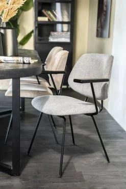 HUUS Eetkamerstoelen*Eetkamerstoel Lynn met armleuning
