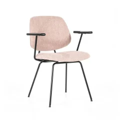 HUUS Eetkamerstoelen*Eetkamerstoel Lynn met armleuning