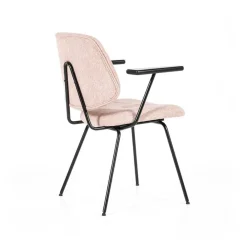 HUUS Eetkamerstoelen*Eetkamerstoel Lynn met armleuning