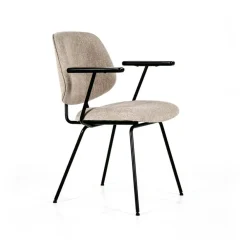 HUUS Eetkamerstoelen*Eetkamerstoel Lynn met armleuning