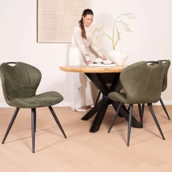 HUUS Eetkamerstoelen*Eetkamerstoel Sjoerd (per 2 stuks)