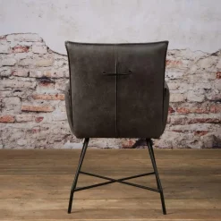 HUUS Eetkamerstoelen*Eetkamerstoel Tim met armleuningen