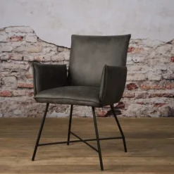 HUUS Eetkamerstoelen*Eetkamerstoel Tim met armleuningen