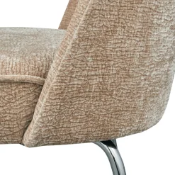 HUUS Eetkamerstoelen*Eetkamerstoel Vogue – Chroom