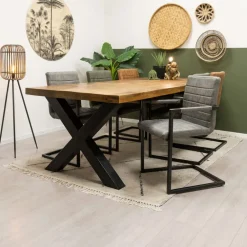 HUUS Eettafels*Eettafel Monique rechthoekig