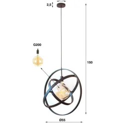 HUUS Hanglampen*Hanglamp Galaxy