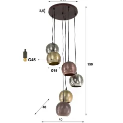 HUUS Hanglampen*Hanglamp Nova