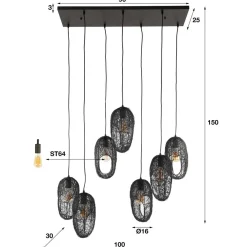 HUUS Hanglampen*Hanglamp Omar
