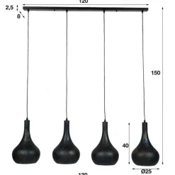 HUUS Hanglampen*Hanglamp Pim