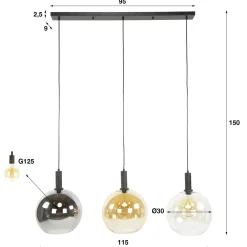 HUUS Hanglampen*Hanglamp Sjors