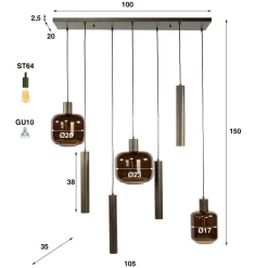 HUUS Hanglampen*Hanglamp Sofia