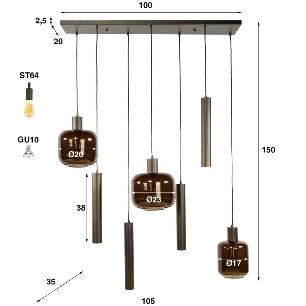 HUUS Hanglampen*Hanglamp Sofia