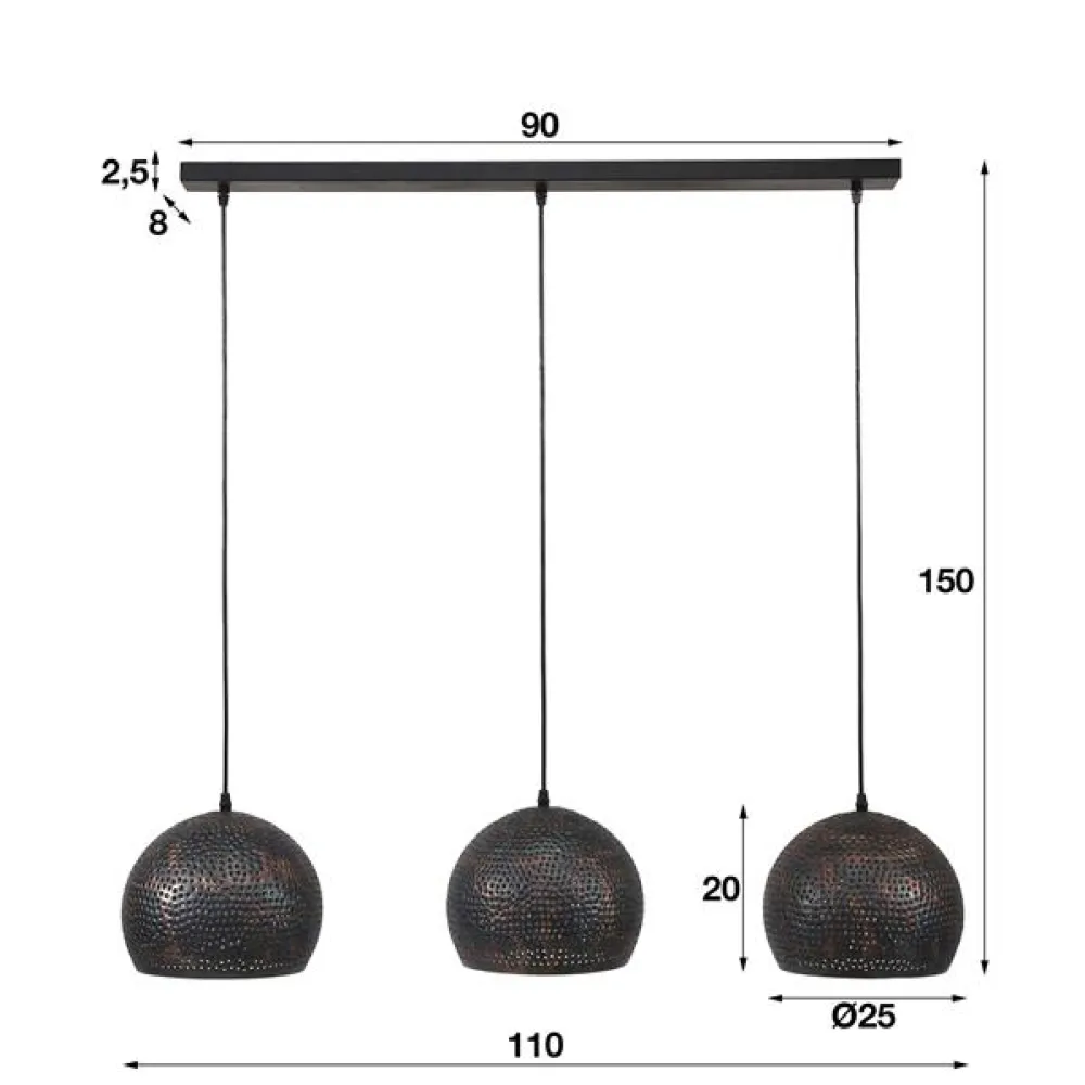 HUUS Hanglampen*Hanglamp Zilla