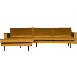HUUS Hoekbanken*Hoekbank Rodeo chaise Velvet