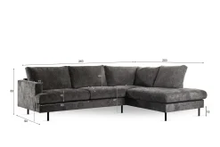 HUUS Hoekbanken*Hoekbank Xena