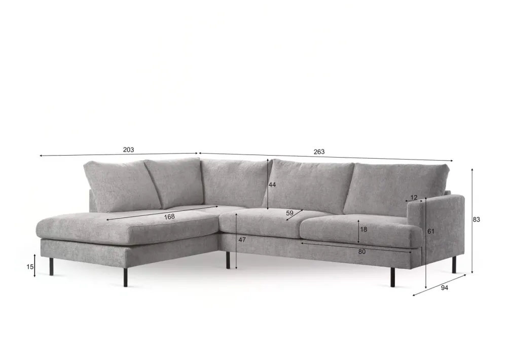 HUUS Hoekbanken*Hoekbank Xena