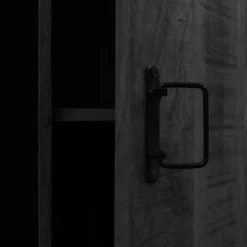 HUUS Opbergkasten*Kast Britt zwart hoog