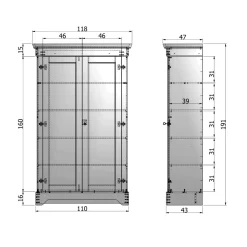 HUUS Opbergkasten*Kast Isabel
