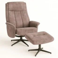 HUUS Draaifauteuil|Relaxfauteuil*Relaxfauteuil Sam + Hocker