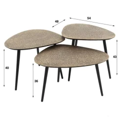 HUUS Salontafels*Salontafelset Claire