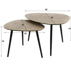 HUUS Salontafels*Salontafelset Karin