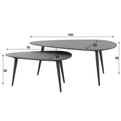 HUUS Salontafels*Salontafelset Nena