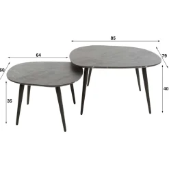 HUUS Salontafels*Salontafelset Nordin