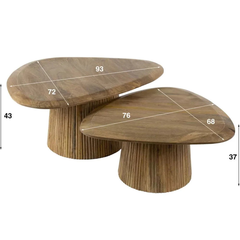 HUUS Salontafels*Salontafelset Savine