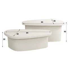 HUUS Salontafels*Salontafelset Steffi