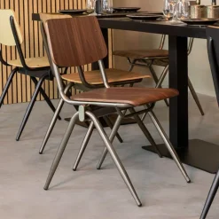 HUUS Eetkamerstoelen*Stapelstoel Solid (per 2 stuks)